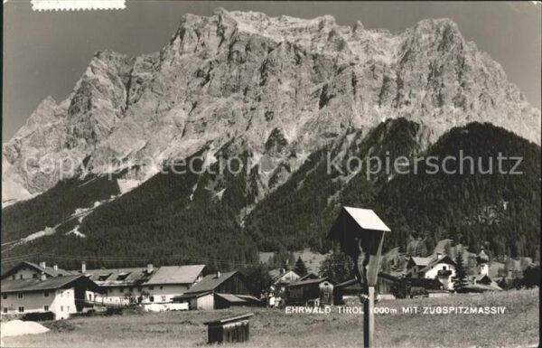 Ehrwald Tirol Zugspitzmassiv