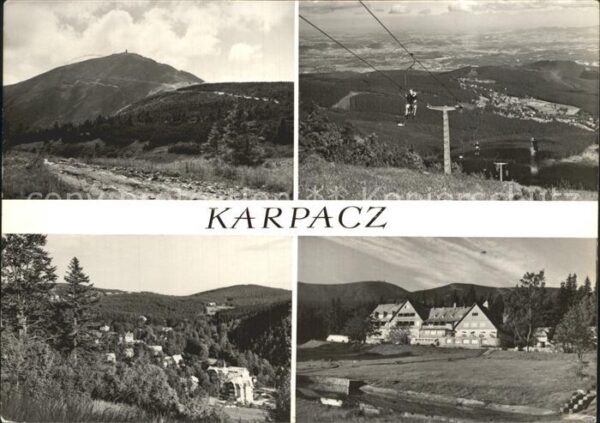 Karpacz Sniezka Widok ogolny Hotel gorski Orlin