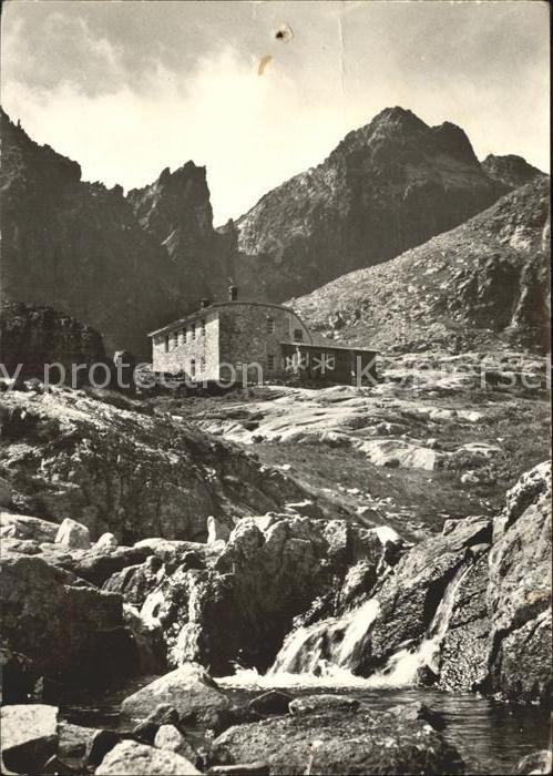Vysoke Tatry Teryho chata v Malej Studenej doline pr