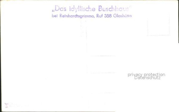 Reinhardtsgrimma Buschhaus – Bild 2
