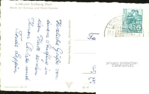Stolberg Harz Markt Rathaus Hotle Kanzler – Bild 2