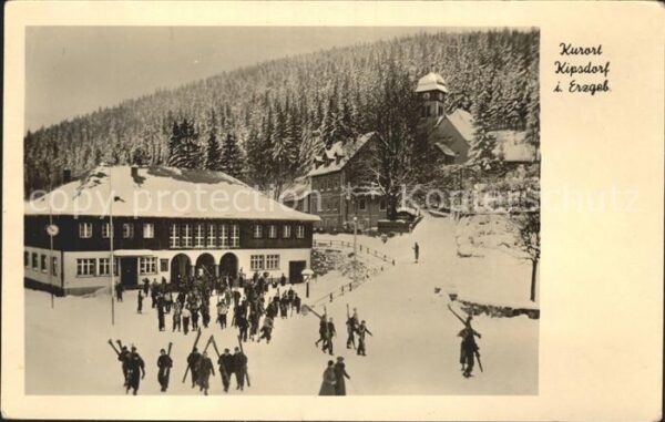 Kipsdorf Ski Gebäude
