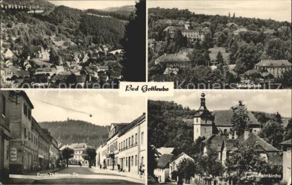 Bad Gottleuba-Berggiesshuebel Sanatorium Ernst-Thälmann-Strasse Petri