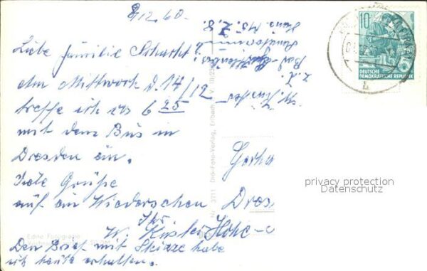 Bad Gottleuba-Berggiesshuebel Sanatorium Ernst-Thälmann-Strasse Petri – Bild 2