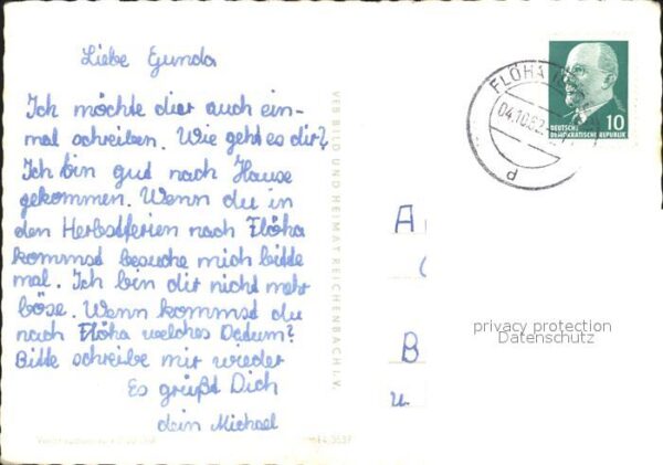 Floeha Bahnhof August-Bebel Strasse Rathaus – Bild 2