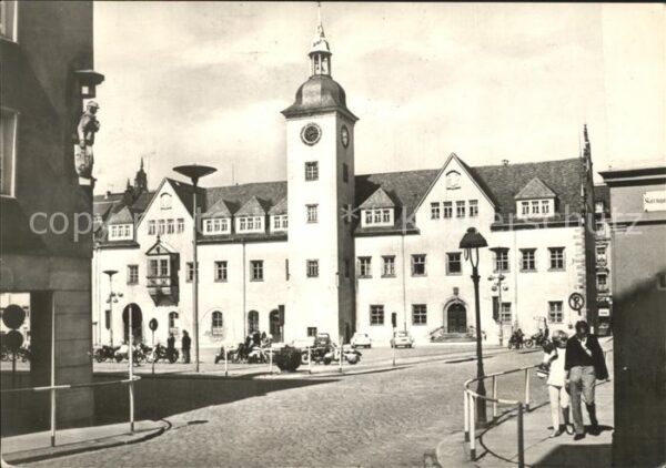 Freiberg Sachsen Rathaus Obermarkt