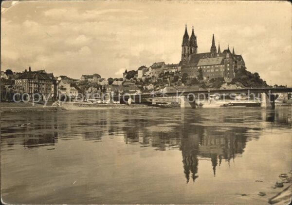 Meissen Elbe Sachsen Albrechtsburg Dom