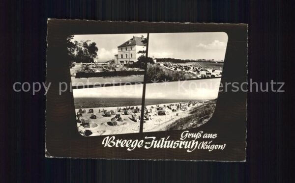 Juliusruh Ruegen Strand Gebäude