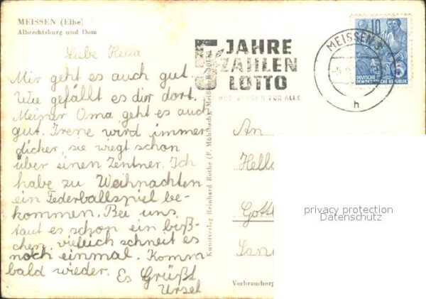 Meissen Elbe Sachsen Albrechtsburg Dom – Bild 2