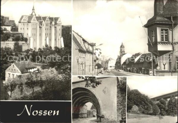 Nossen Schloss Markt Roman. Tor Kloster Altzel