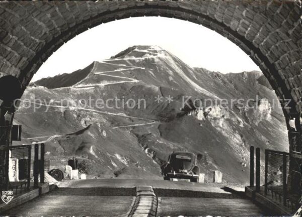 Zell See Grossglockner Hochalpenstrasse Tunnel E