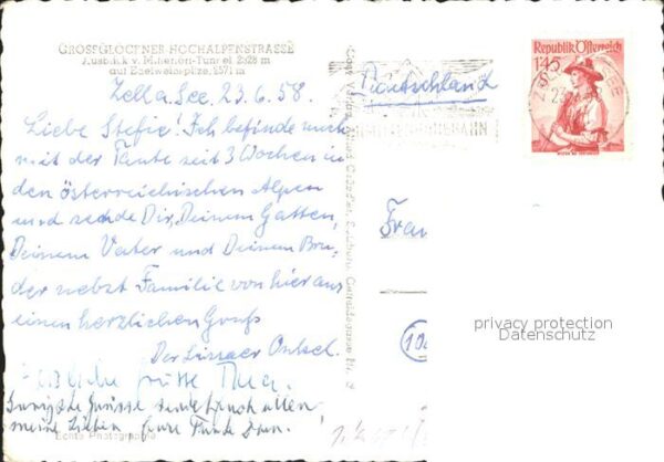 Zell See Grossglockner Hochalpenstrasse Tunnel E – Bild 2