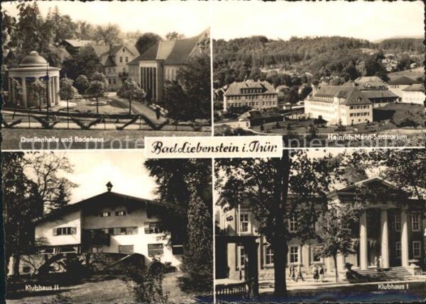 Bad Liebenstein Heinrich-Mann-Sanatorium Klubhaus Quell