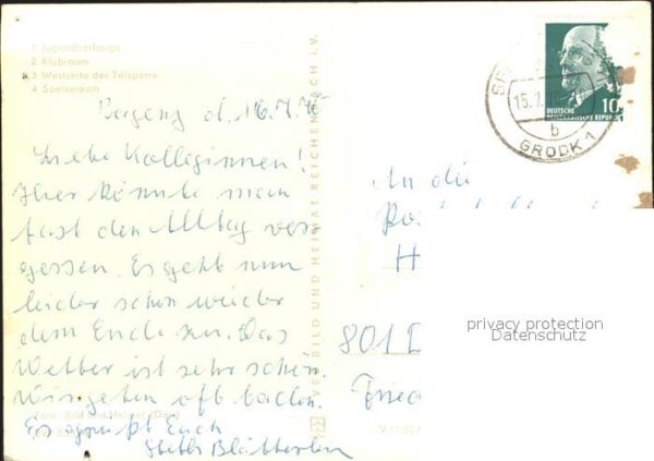 Spremberg Niederlausitz Jugendherberge Bagenz Klubraum Talsperr – Bild 2