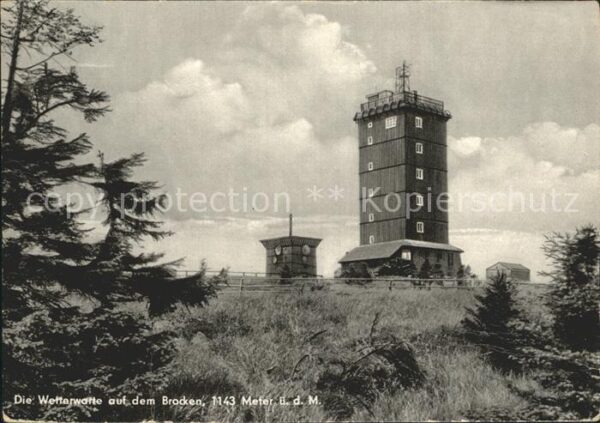 Brocken Harz Wetterwarte