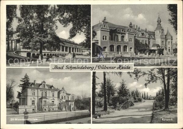 Bad Schmiedeberg Kurhaus Kurpark SV-Moorsanatorium Eisen