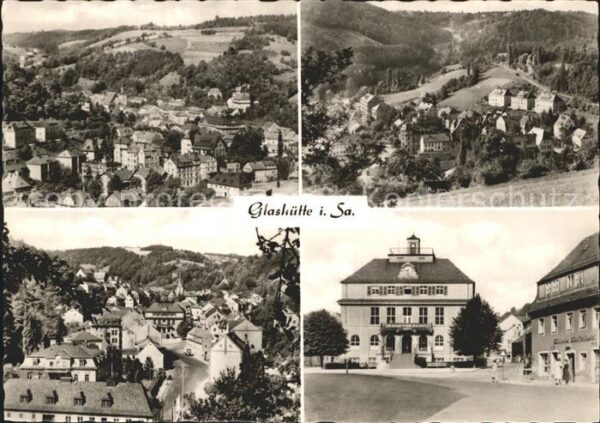 Glashuette Sachsen Ortsansichten