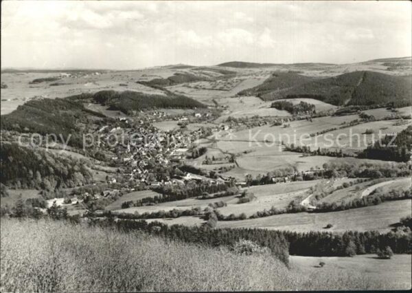 Geising Erzgebirge Ortsansicht