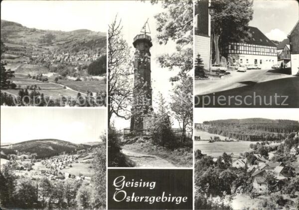 Geising Erzgebirge Turm Gebäude