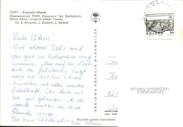 Kasprowy Wierch Obserwatorium PIHM Tatry Zachodn – Bild 2