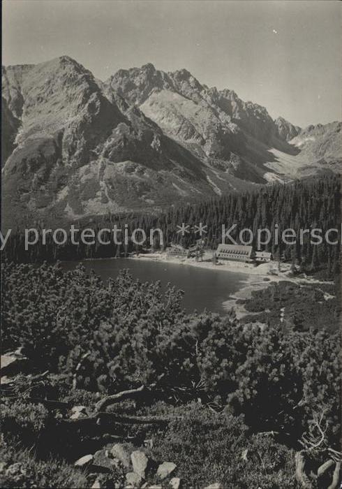 Vysoke Tatry Mengusovska dolina Popradske pleso