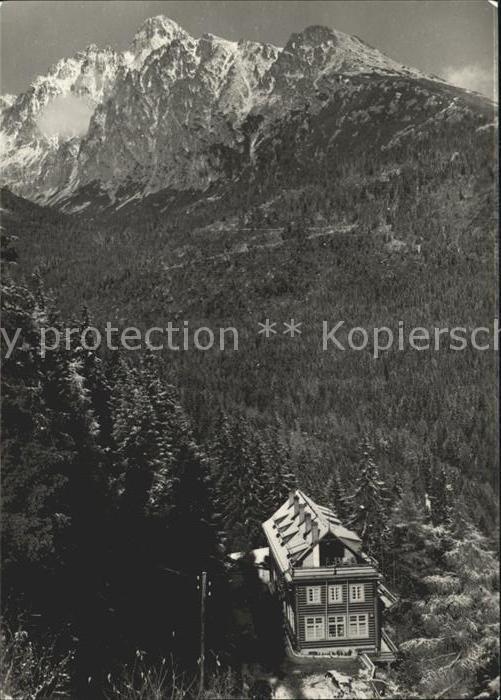 Vysoke Tatry Bilikova chata pod Hrebienkom