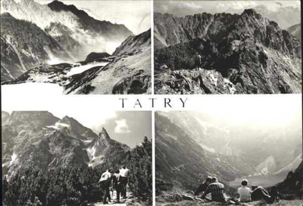 Tatry Vysoke Gebirge Dolina Pieciu Poskich Gran Gasienicowej