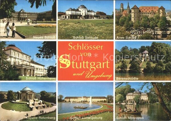 Stuttgart Schloss Solitude Monrepos Ludwigsburg