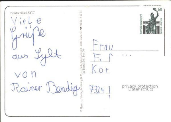 List Sylt Leuchtturm Wenningstedt Hörnum Hindenbu – Bild 2