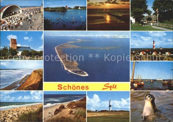 Sylt Fliegeraufnahme Konzertbühne Strand See