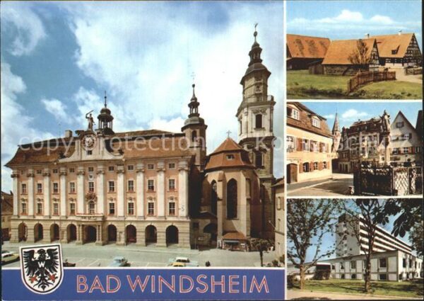 Bad Windsheim Kirche Brunnen Gebäude