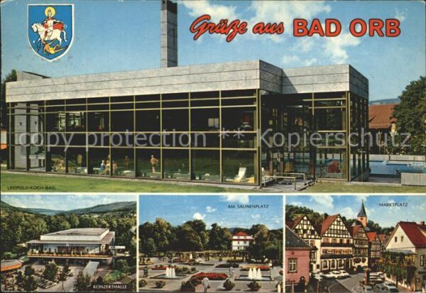 Bad Orb Leopold-Koch-Bad Marktplatz Selinenplat