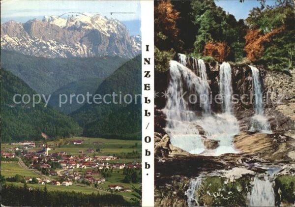 Inzell Reiteralpe Wasserfall Gletschergarten