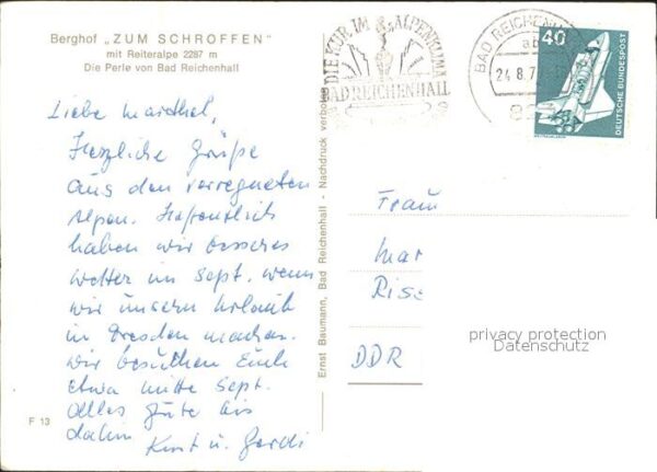 Bad Reichenhall Berghof Zum Schroffen Reiteralpe – Bild 2