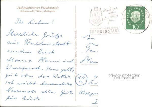 Freudenstadt Marktplatz – Bild 2