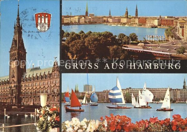 Hamburg Segelboot