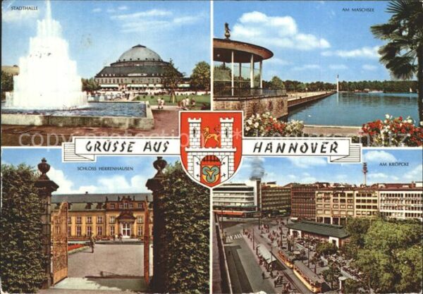 Hannover Kröpcke Schloss Herrenhausen Stadthalle