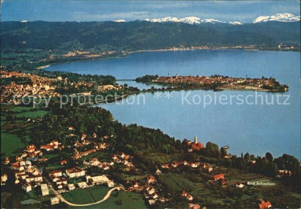 Lindau Bodensee Bad Schachen Fliegeraufnahme