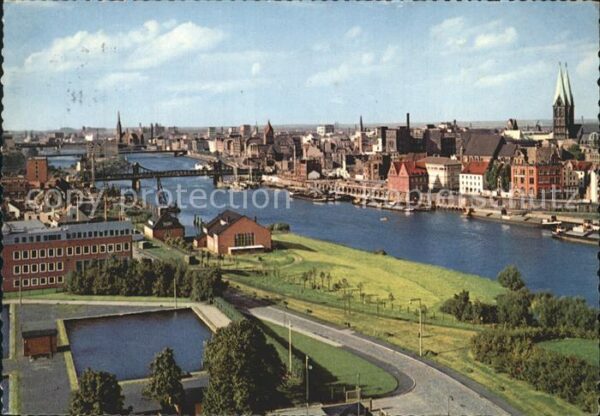 Bremen Weser Teilansicht