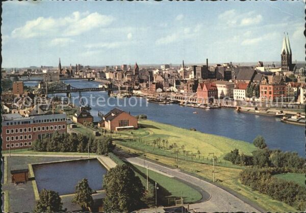 Bremen Weser Teilansicht