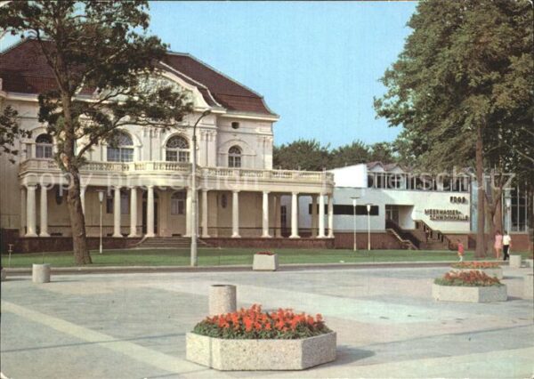 Kuehlungsborn Ostseebad Meerwasserhalle FDGB