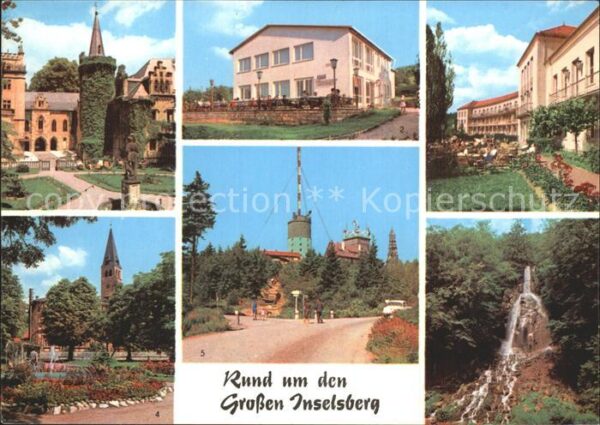 Grosser Inselsberg Friedrichroda Schloss Reinhardsbrunn Fi