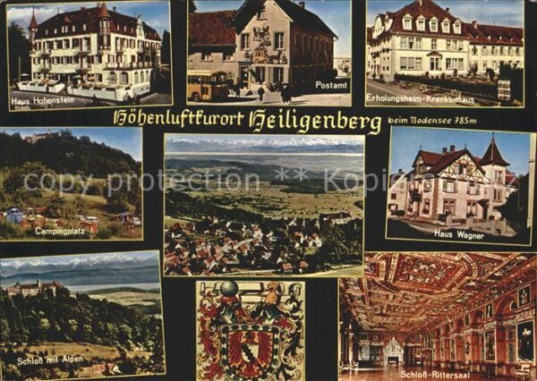 Heiligenberg Baden Haus Hohenstein Postamt Schloss Ritters