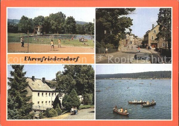 Ehrenfriedersdorf Erzgebirge Freibad Karl-Marx-Städter-Strasse Ferie