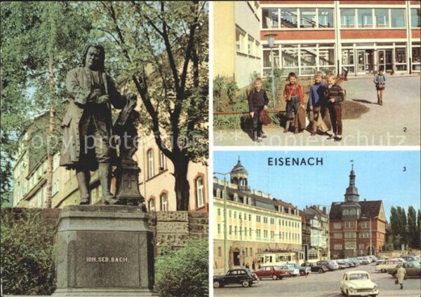 Eisenach Thueringen Bach-Denkmal Polytechnische Oberschule