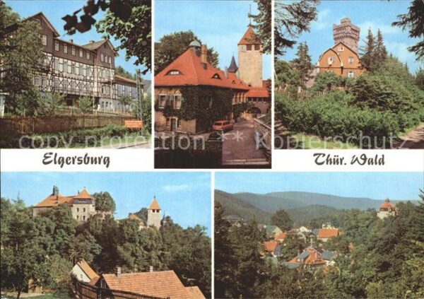 Elgersburg Reichsbahn-Erholungsheim Schloss Elgers