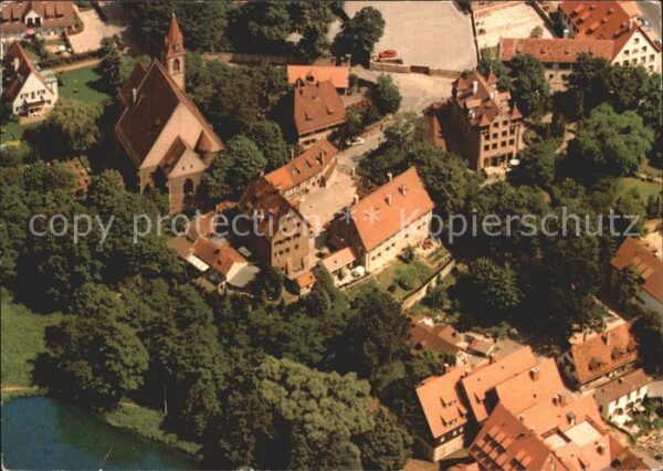 Moegeldorf Fliegeraufnahme Evang.-Luth. Kirche