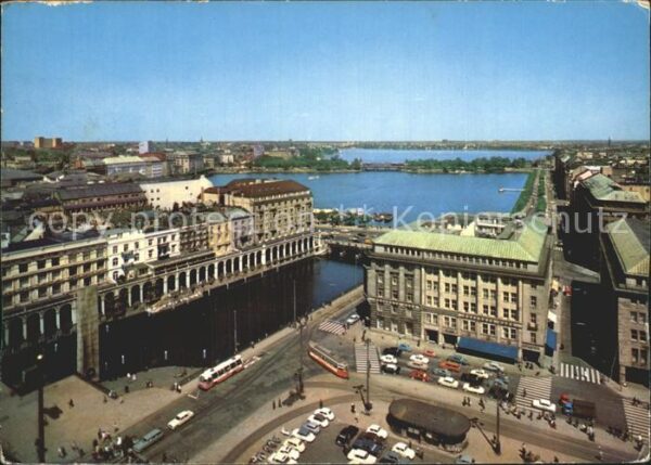 Hamburg Drei Alsterbrücken