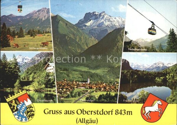 Oberstdorf Seilbahn Söllereckbahn Christlessee Fre