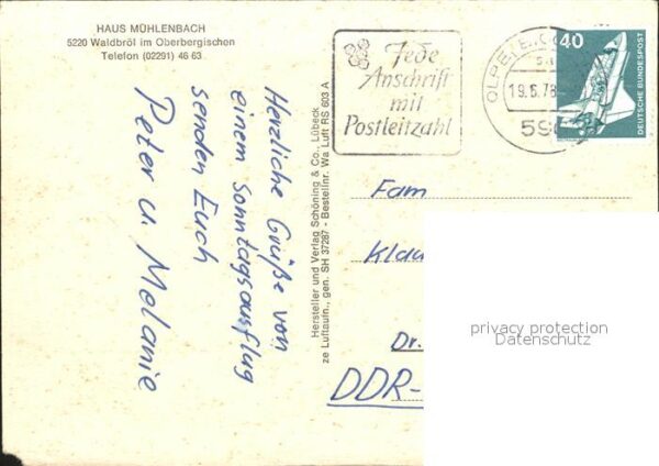Waldbroel Haus Mühlenbach Fliegeraufnahme – Bild 2